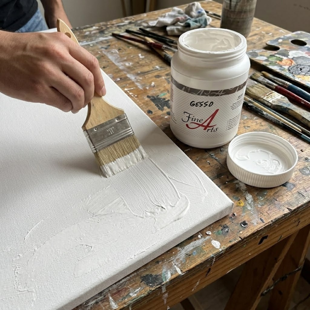 Fine Arts White Gesso 600 Gr