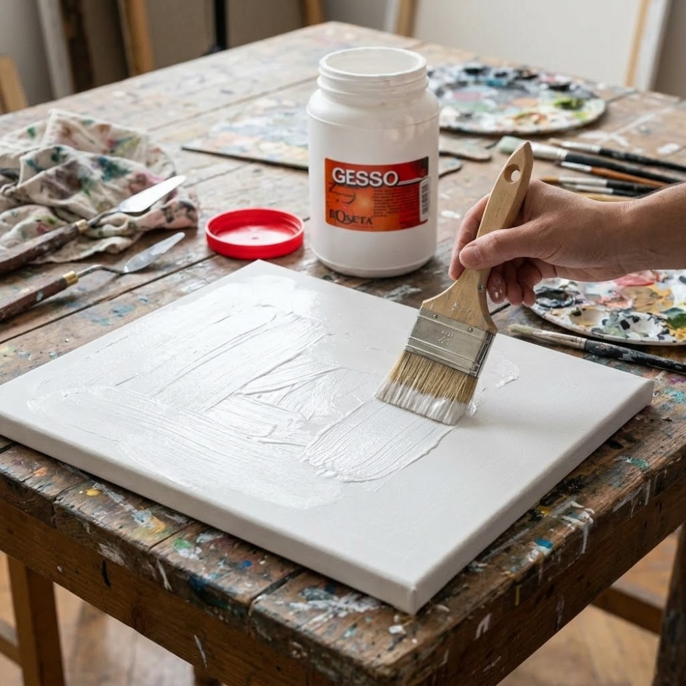 White Gesso Roseta 1000 cc