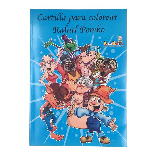 King Kolor Cartilla Para Colorear Rafael Pombo