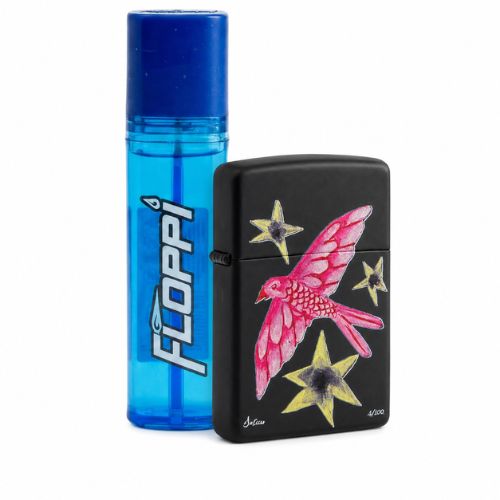 Kit Candela Golondrina Estelar: Encendedor Floppi + Recarga de Gas Butano