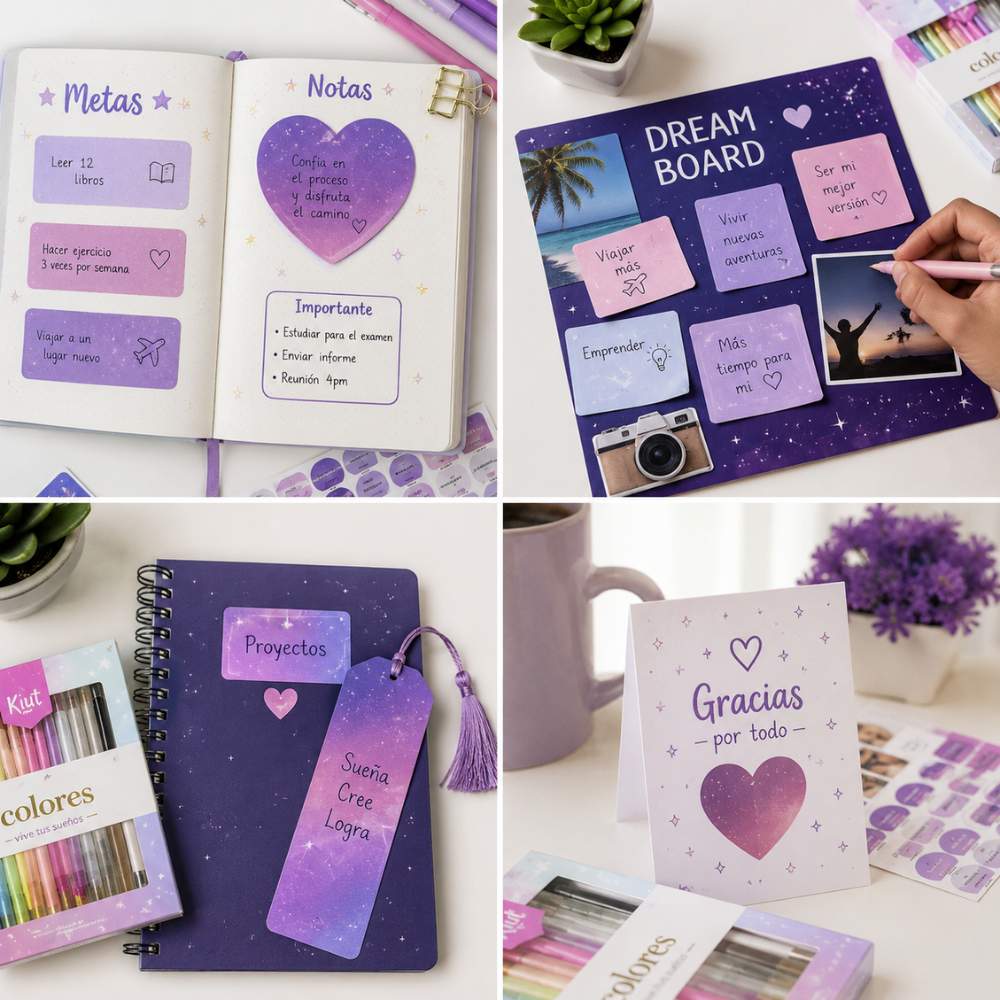 Kit Mapa de Sueños Kiut – Dream Board (Mundo de Inspiración)