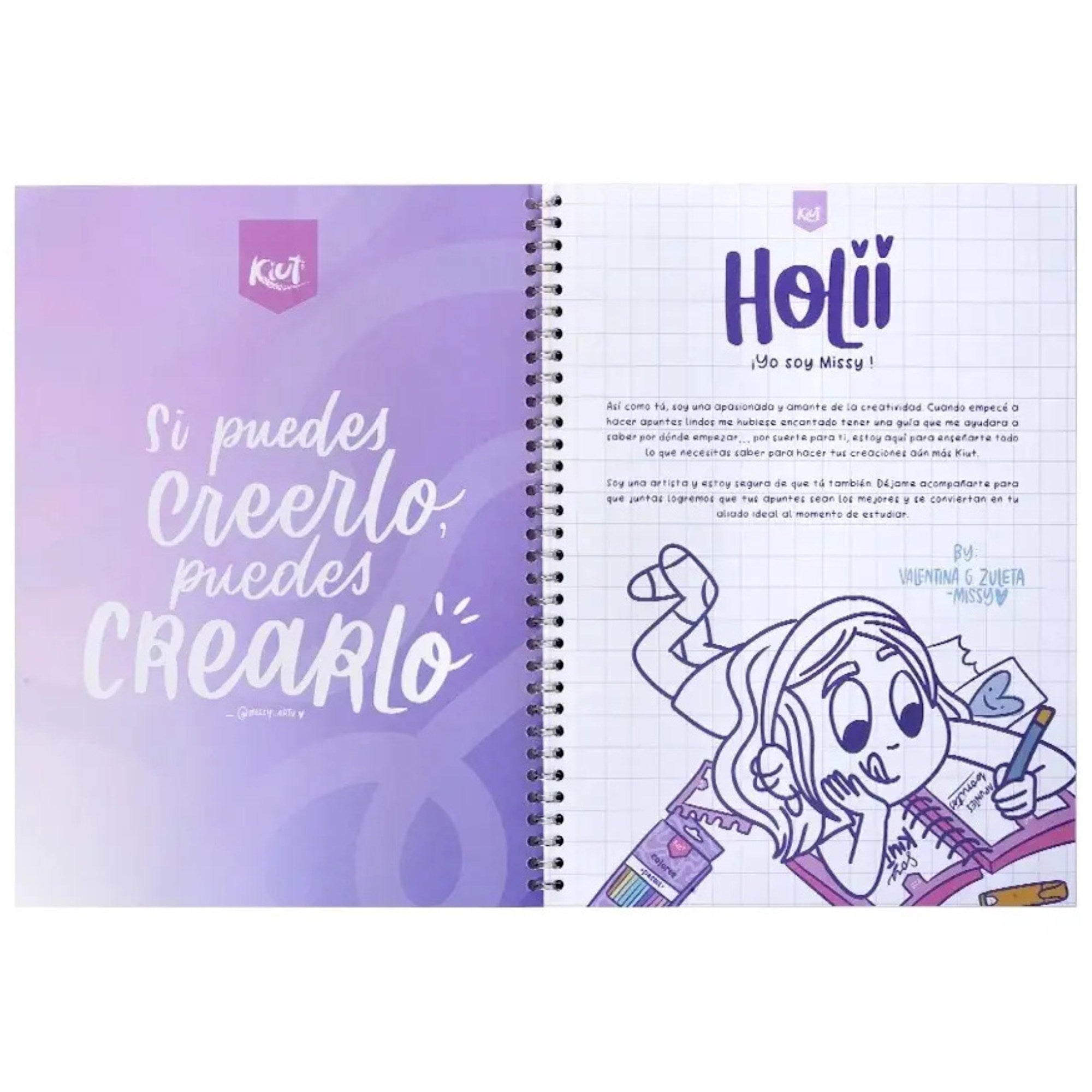 Kit de Apuntes Lindos KIUT x15 Piezas – Guía Creativa + Resaltadores, Fineliners y Bolígrafos