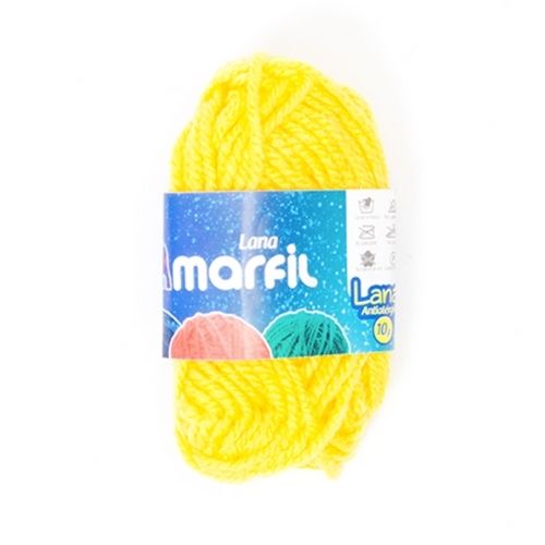 Lana Escolar Antialergica De Marfil En Todos Los Colores 10gr Lana Amarillo