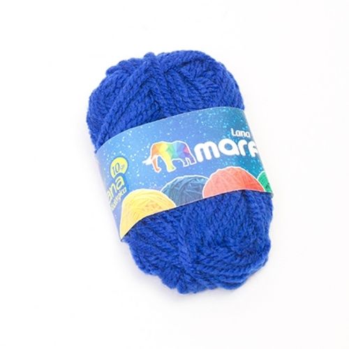 Lana Escolar Antialergica De Marfil En Todos Los Colores 10gr Lana Azul
