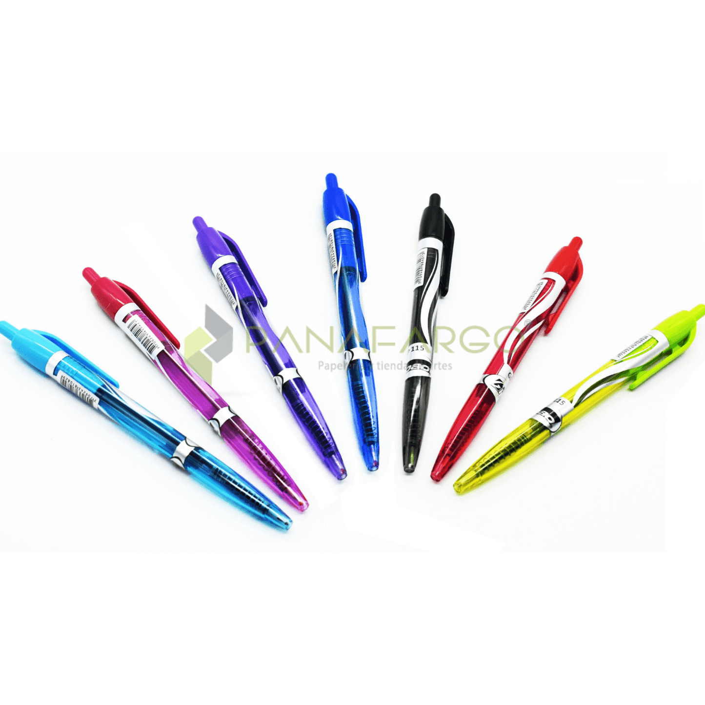 Lapicero Gipao Retractil GP115 x caja colores