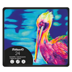 Lápices de Colores Pelikan Premium X24 Caja Metálica | Colores Artísticos, Hexagonales, Mina 3,3 mm