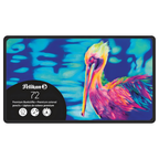 Lápices de Colores Pelikan Premium X72 Caja Metálica | Colores Artísticos, Hexagonales, Mina 3,3 mm