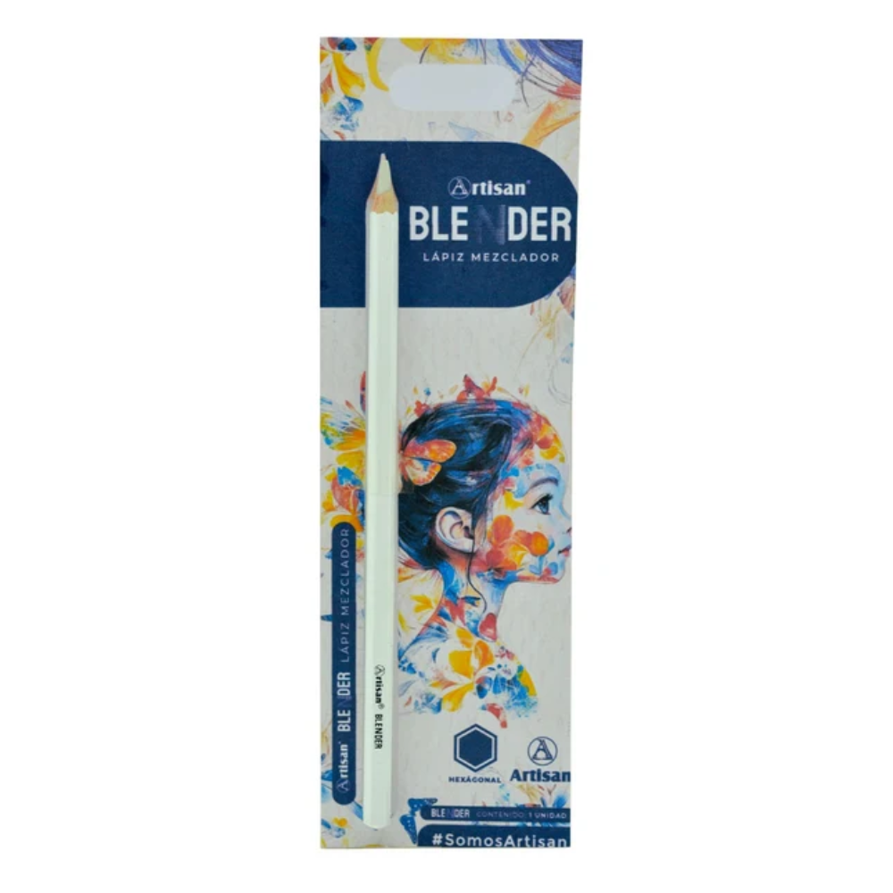 Lápiz Blender Artisan / Trazo Blanco | Lápiz para Difuminar y Mezclar Dibujo