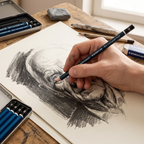Lápiz Staedtler Carboncillo 8B | Lápiz de Dibujo Artístico