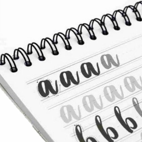 Libro lettering argollado 50 hojas Artisan Pasta Panafargo Practica