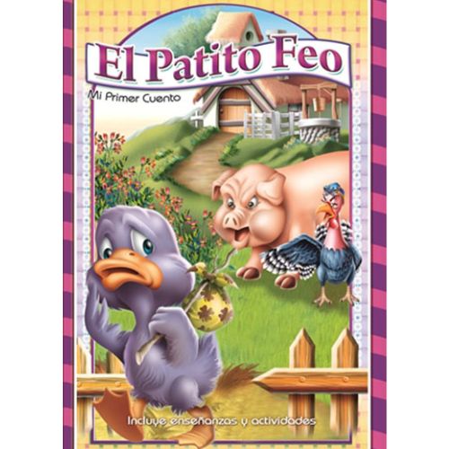 Libro para pintar cuento patito feo