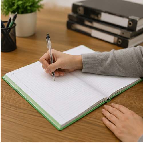 Libro de Actas y Anotaciones TAYDEM 400 Folios Empastado Sin AZ para Registro Oficial