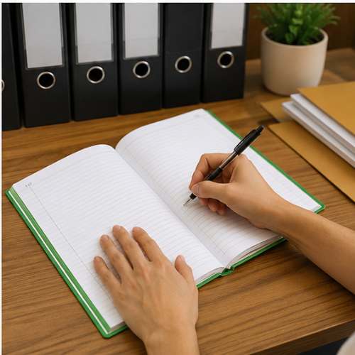 Libro de Actas y Anotaciones TAYDEM 400 Folios Empastado Sin AZ para Registro Oficial