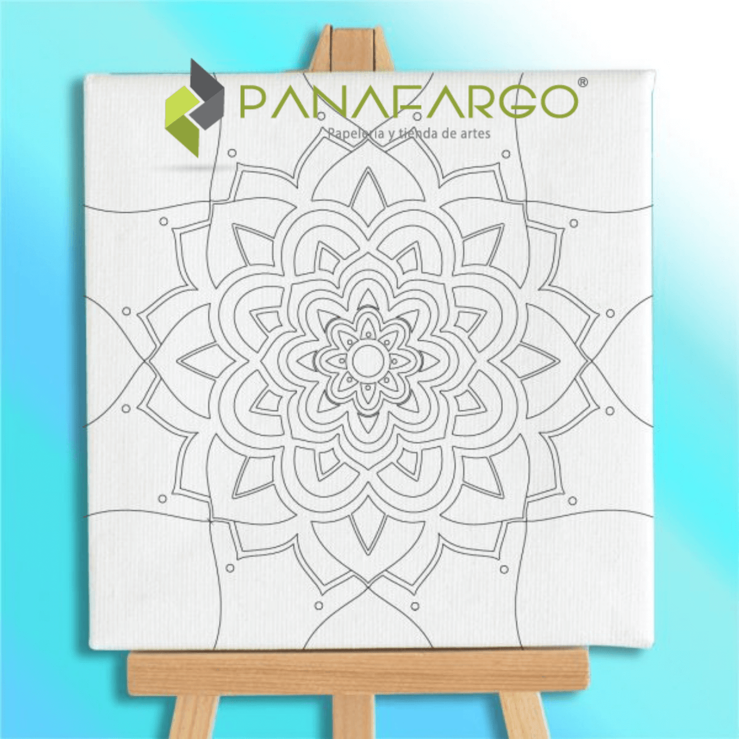 Lienzo Para Pintura o Bastidor en Todos lo Tamanos Mandala Panafargo
