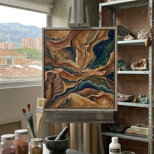 Lienzo para pintar o Bastidor 40 X 45