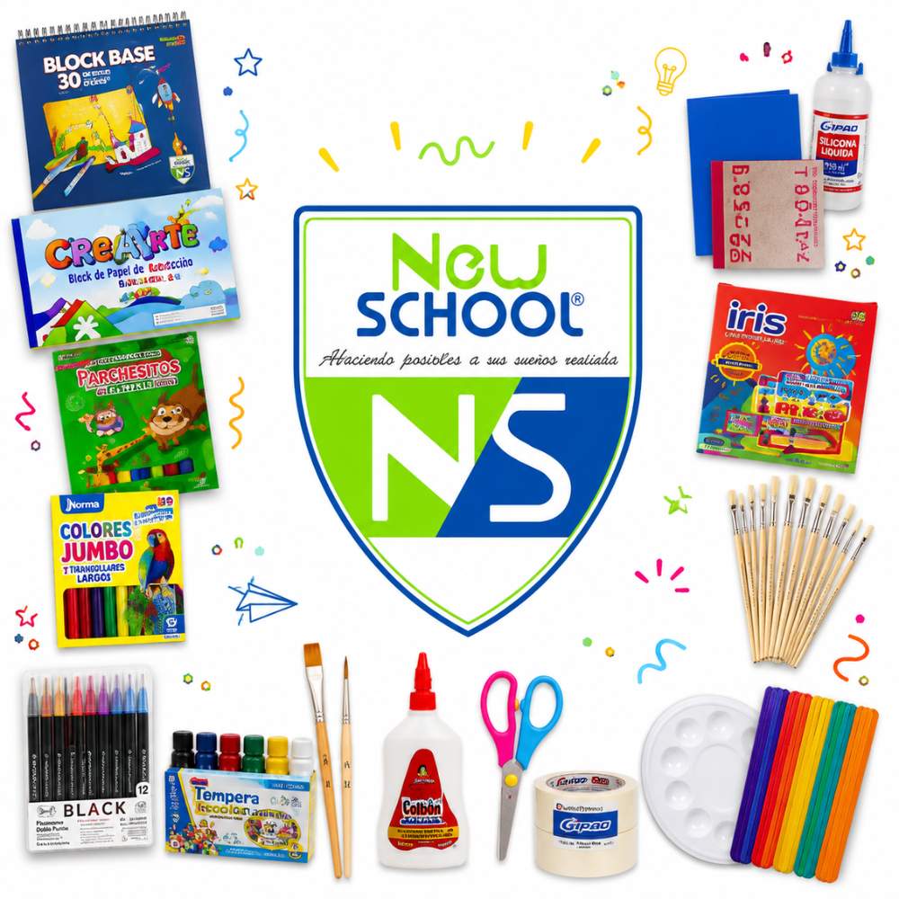 Lista escolar de new school kinder calendario B del 2026