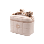 Lonchera Kiut Rectangular Mediana Beige con Cierre