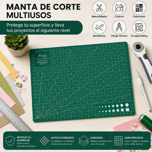 Cutting Mat or Cutting Surface Saver Professional A4 30 x 22 cm