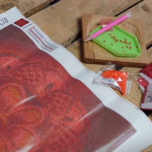 Mandalas De Bisuteria Para Trabajar Emociones Mandala Rojo