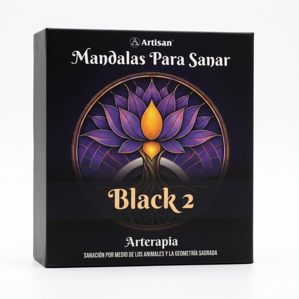 Mandalas Tomo 2 Artisan x 12 Plumones Metalizados