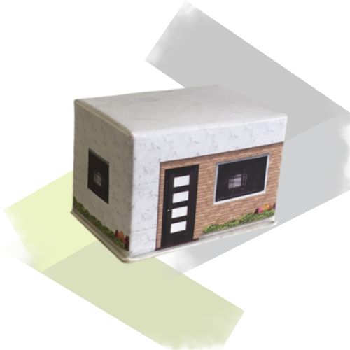 Maqueta Casa Mediana Prefabricada