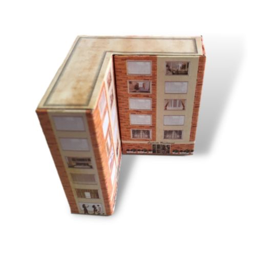 Maqueta Edificio En L