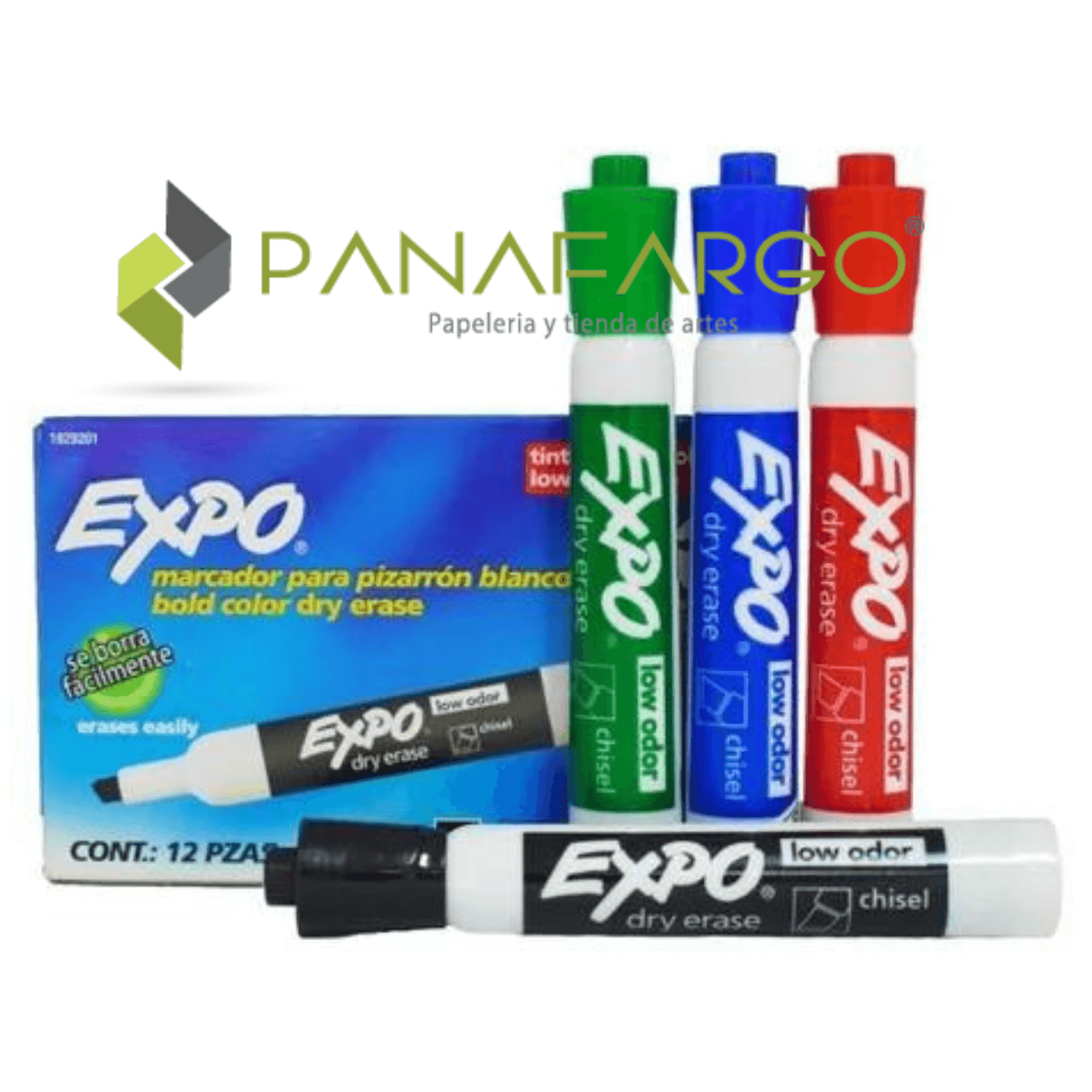 Marcador Borrable de Colores EXPO Sanford Surtido Panafargo