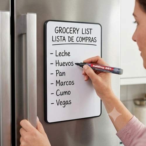 Marcador Borrable Recargable para Tablero Edding 361 Negro (Whiteboard + Flipchart)