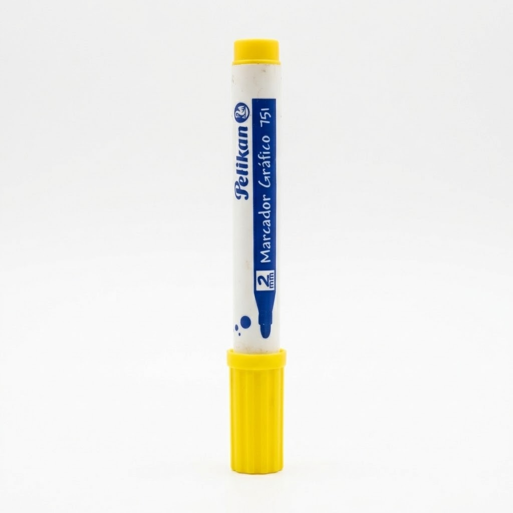 Marcador Gráfico Pelikan 751 de Vinilo Amarillo