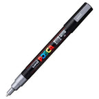 Marcador Posca PC-3M Punta Fina Plata Metálico (26) 0.9 - 1.3 mm