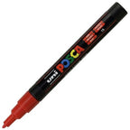 Marcador Posca PC-3M Punta Fina Rojo (15) 0.9 - 1.3 mm