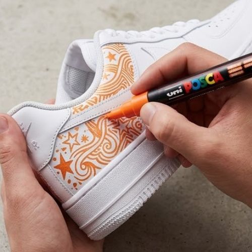 Marcador Posca PC-3M Punta Fina (0.9 - 1.3 mm) - Color Naranja (4)