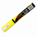 Marcador Tiza o Vinillo Posca PC-5M Amarillo Fluorescente Punta Media 1.8-2.5 mm - Uni-ball
