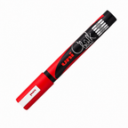 Marcador Tiza o Vinillo Posca PC-5M Rojo Sólido Punta Media 1.8 - 2.5 mm