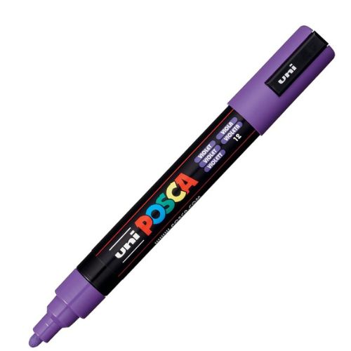 Posca Water-Based Paint Marker - 5M Violet PC
