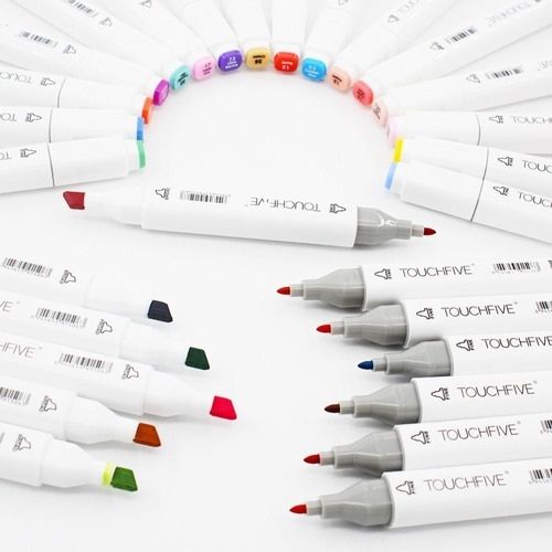 Marcadores Tocuh Todos Los Colores Muestra De Punta