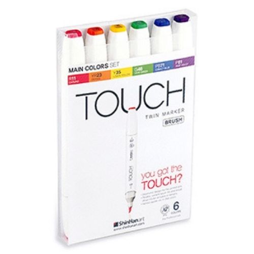 Marcadores Tocuh Varios Colores X5 Primarios