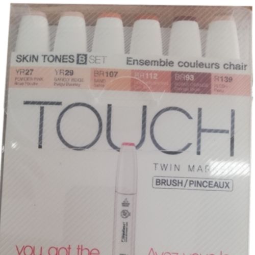 Marcadores Touch X 6 Piel