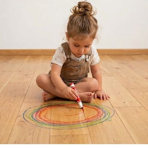 Marcadores Jumbo Norma "Mis Primeros Trazos" – Lavables x 10 Colores