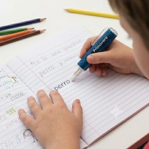 Corrector en Cinta Tipo Lapicero Retráctil Primavera - borrado en seco