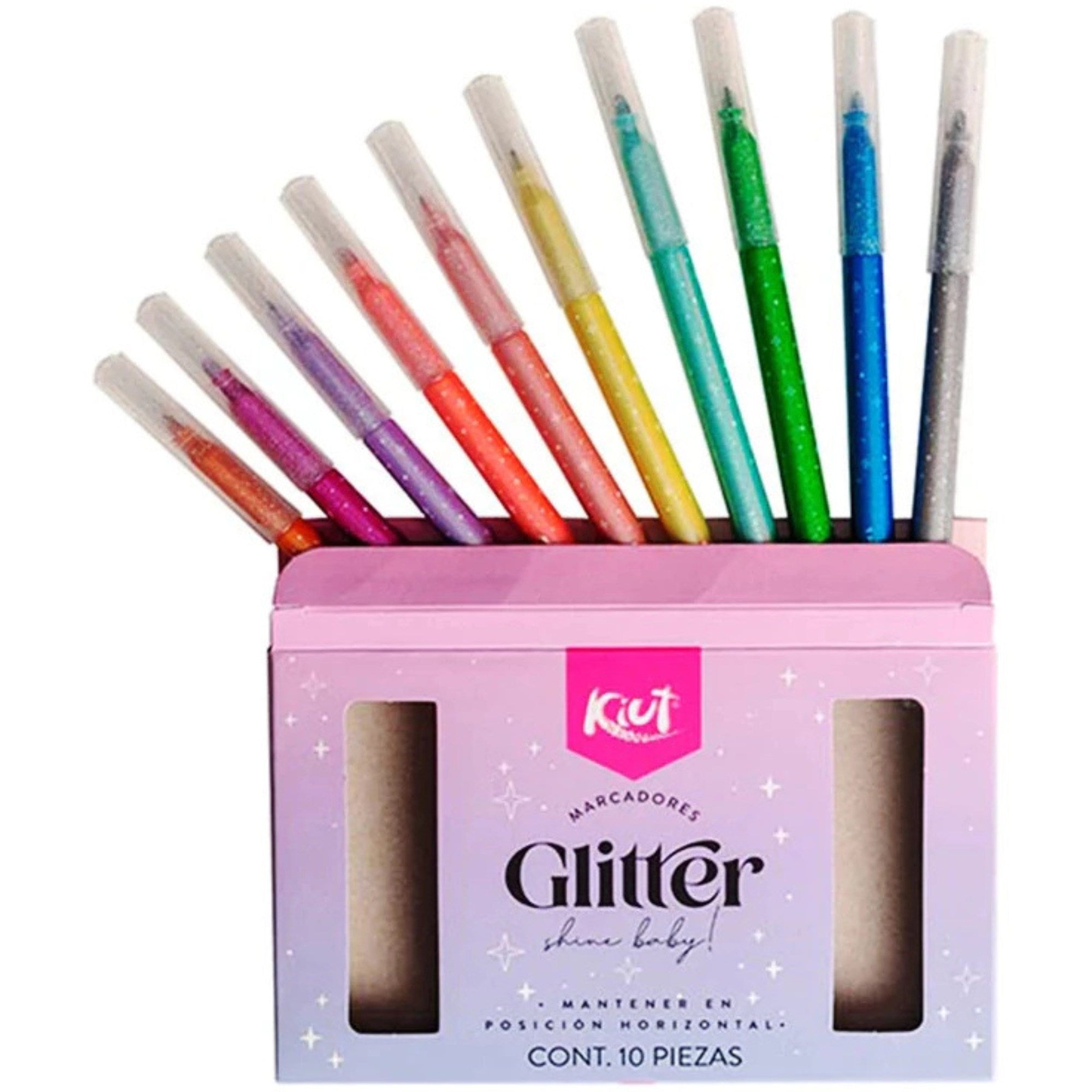 Kiut Glitter Markers X10 Norma