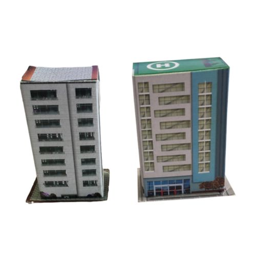 Materiales Para Maqueta Edificio Sencillo