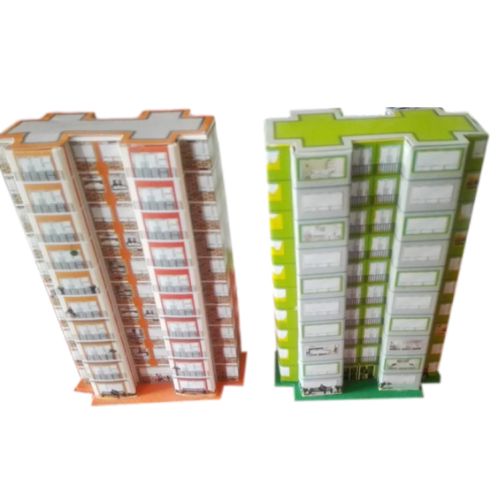 Materiales Para Maqueta Lugares Exteriores Edificio Gigante