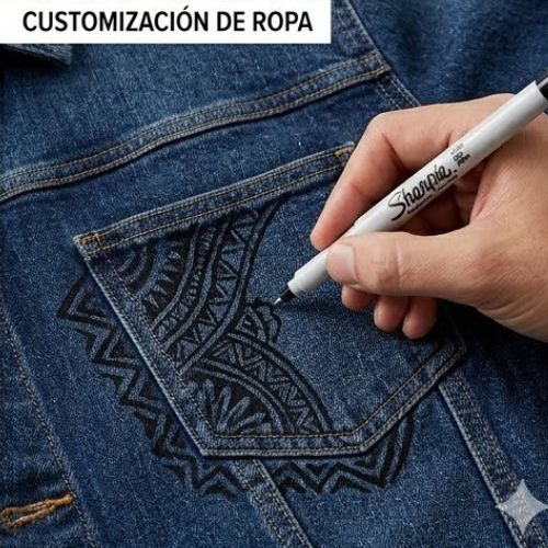 Micropunta Permanentes Sharpie Punta Ultra Fina Negro