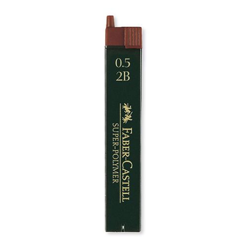 Minas Faber Castell 0.5 mm 2B Polymerizadas