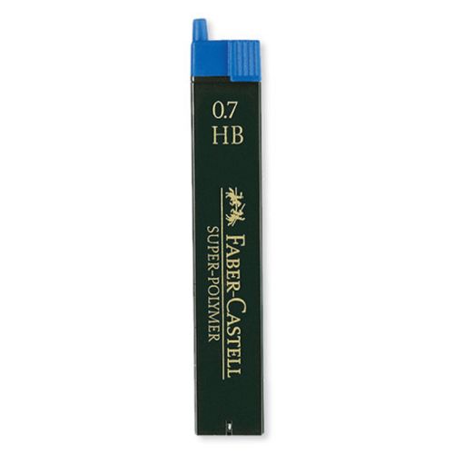 Minas Faber Castell 0.7 mm HB Polymerizadas