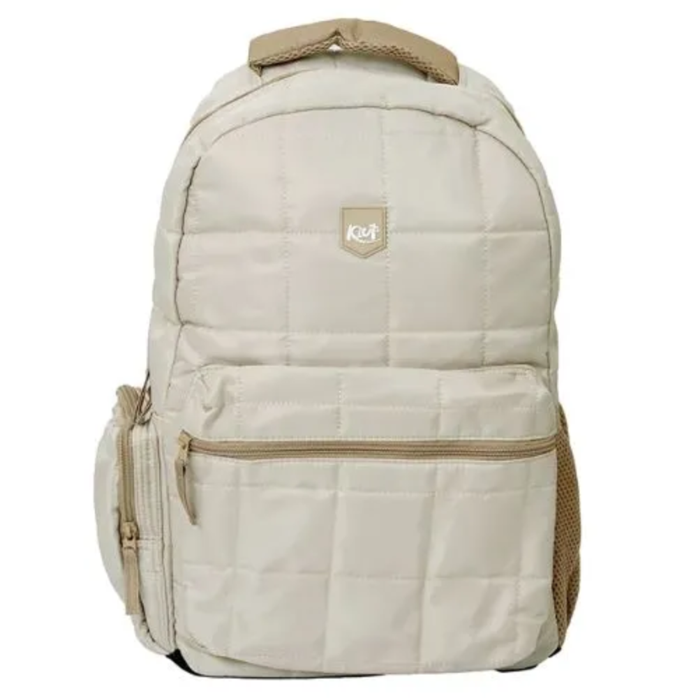 Morral Kiut Book Grande 4 Cierres Beige
