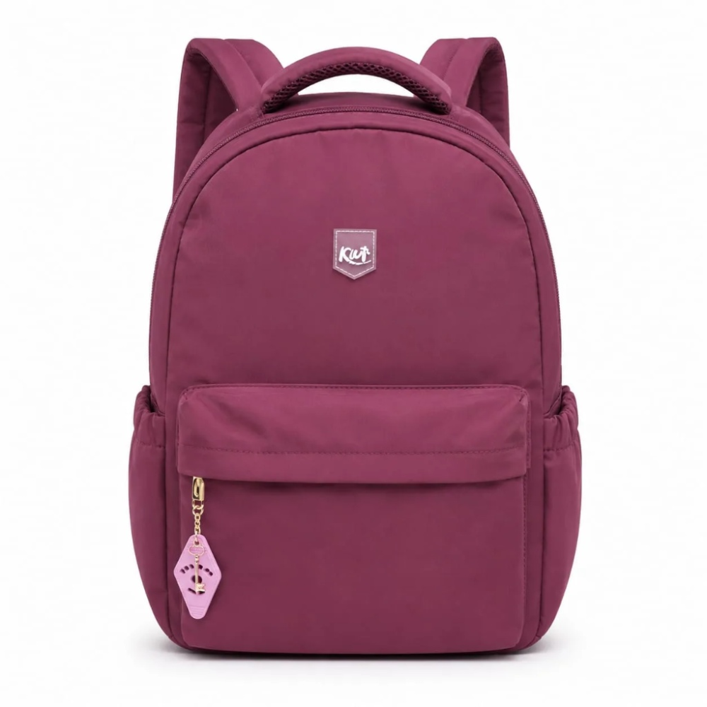 Morral Kiut Book Grande 4 Cierres Vinotinto