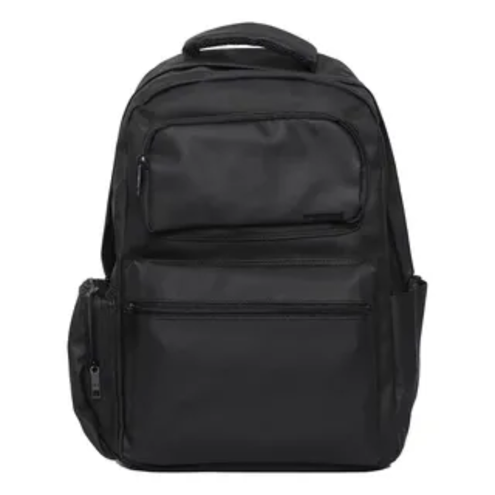 Morral Kiut Jeans Book Grande 4 Cierres Negro