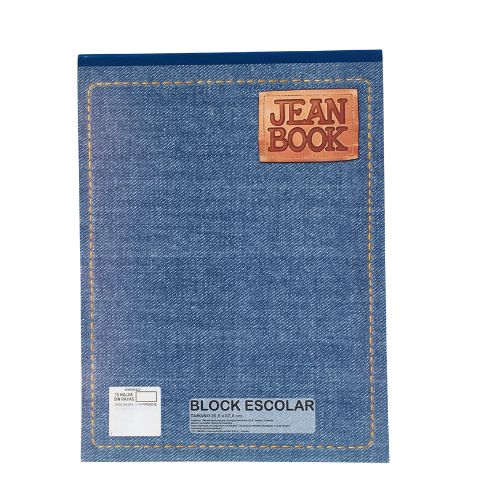 Norma Block Jean Book Blanco Carta